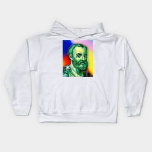 Galen Colourful Portrait | Galen Artwork 8 Kids Hoodie